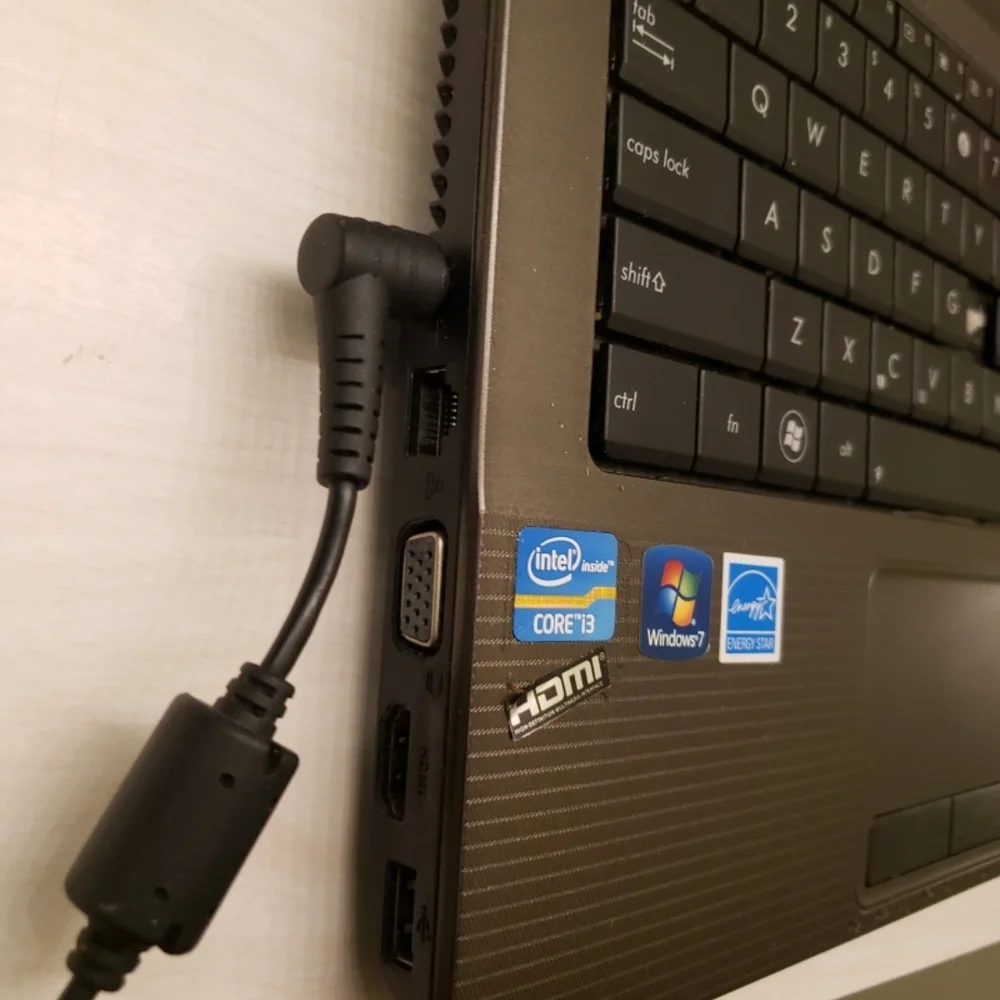 ASUS Silver Laptop with Black Keyboard WORKING